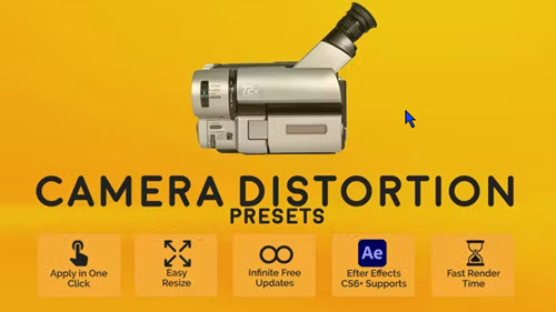 Camera Distortion Presets - 51733573 - Project & Script for After Effects