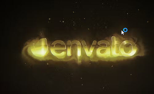 Gold Particles Logo Reveal - 51985234 - Project for After Effects