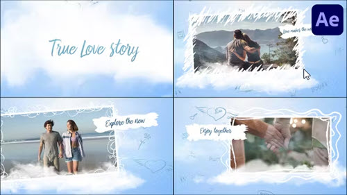 True Love Story for After Effects - 45395778 - Project for After Effects