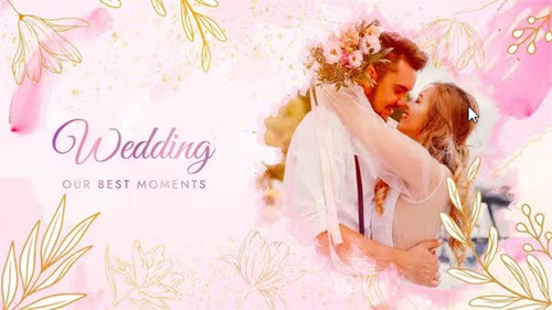INK Wedding Slideshow - 46047370 - Project for After Effects