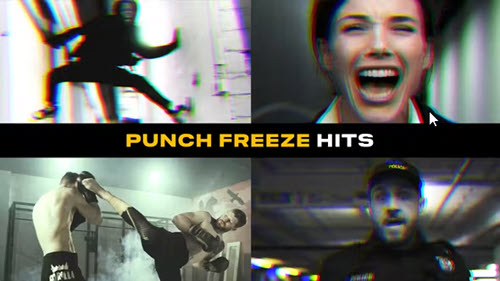 Punch Freeze Hits | After Effects - 52301802 - Project for After Effects
