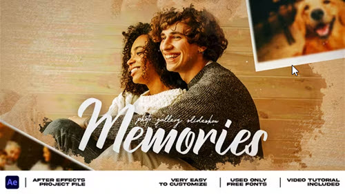 Memories - Photo Gallery Slideshow - 43037190 - Project for After Effects