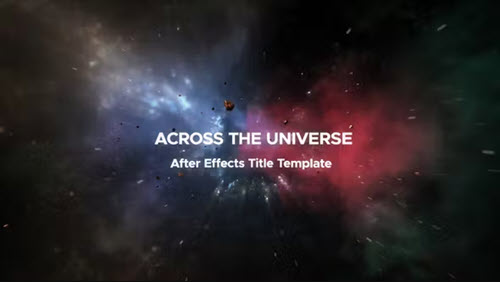 Across The Universe | After Effects - 52724781 - Project for After Effects
