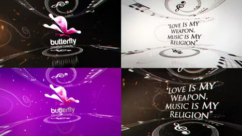 Elegant Music Unveil - 52842680 - Project for After Effects